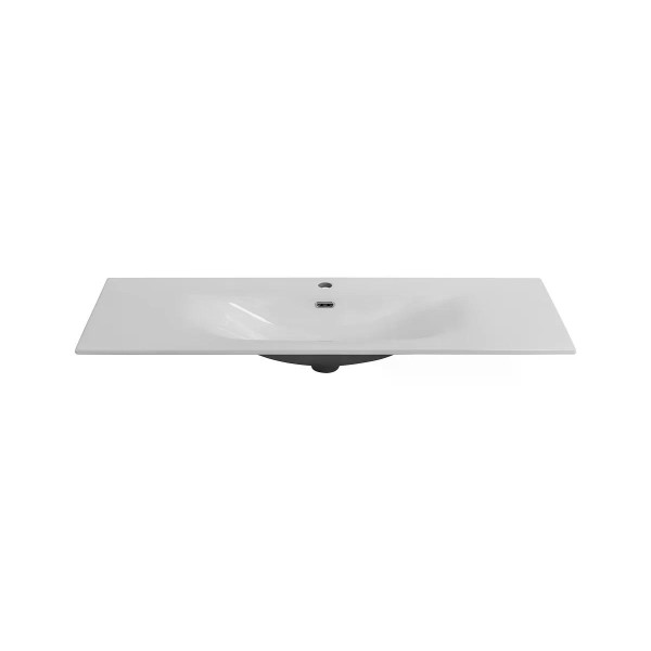 Раковина мебельная BelBagno Uno 121x46 белая глянцевая (BB-8099-120) Раковина мебельная BelBagno Uno 121x46 белая глянцевая (BB-8099-120)