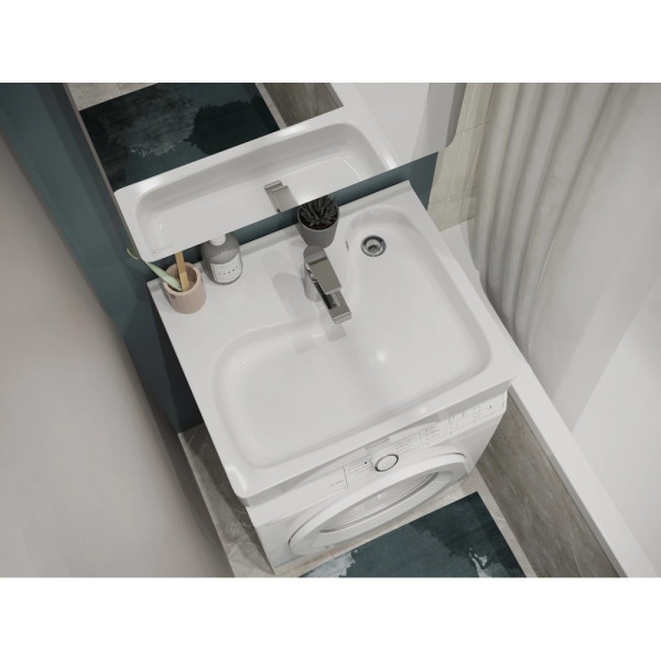 Раковина подвесная над стиральной машиной Santek Клио-50 белая (1WH501770)