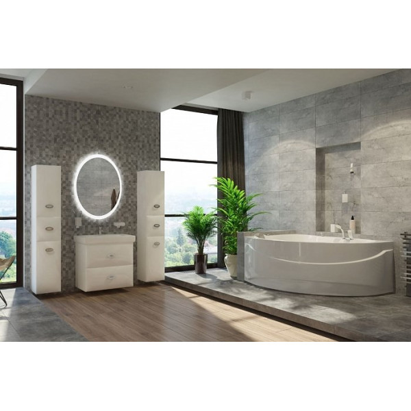 Ванна акриловая 1Marka Catania 150x105 левосторонняя белая (01кт1510л)