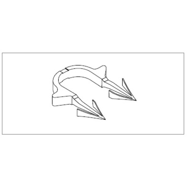 Гарпун-скобы для крепления труб 14-17 Гарпун-скобы для крепления труб 14-17