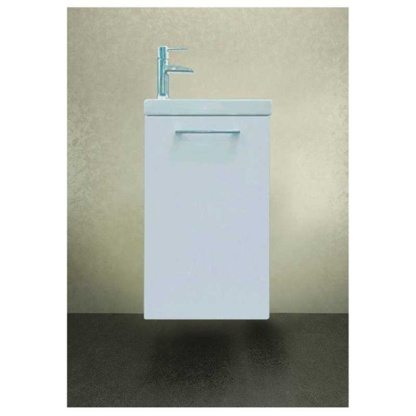 Тумба напольная 1Marka Ноктюрн 390*246*650 белая (У37625) Тумба напольная 1Marka Ноктюрн 390*246*650 белая (У37625)