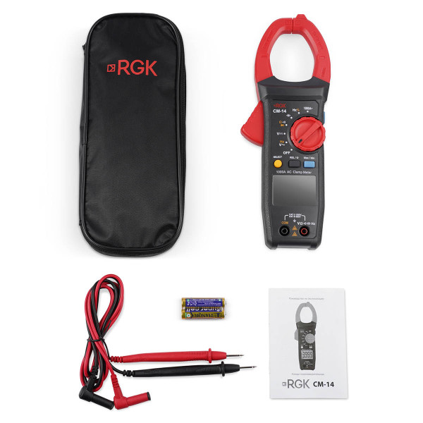Клещи токоизмерительные RGK CM-14 (755115)