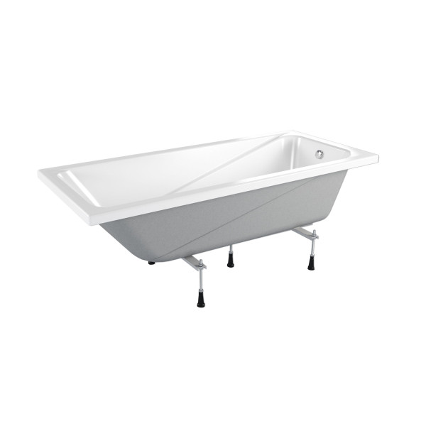 Ванна акриловая Метакам Light 170x70x43 белая (АВS_011277)