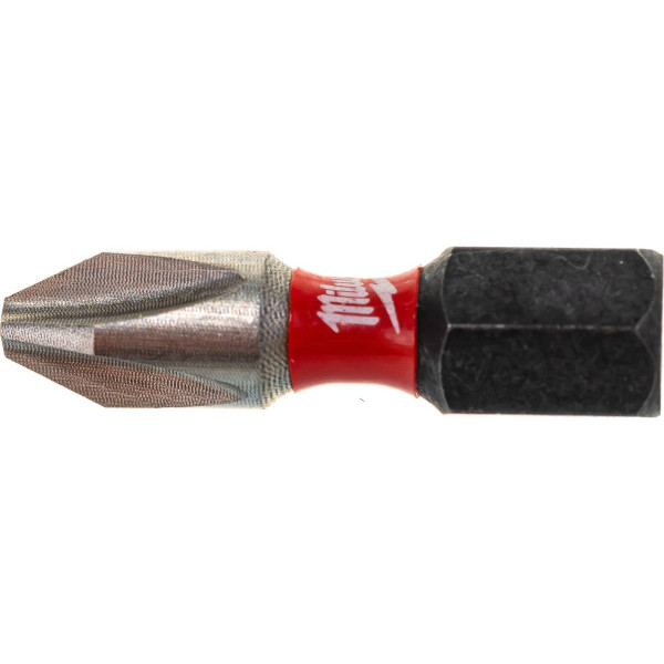 Бита PH2 25 мм (сталь, 2 шт) MILWAUKEE Shockwave (4932430852)