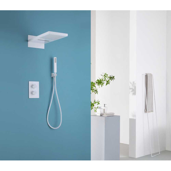Душевая система Abber Insel белый (AF8052W)