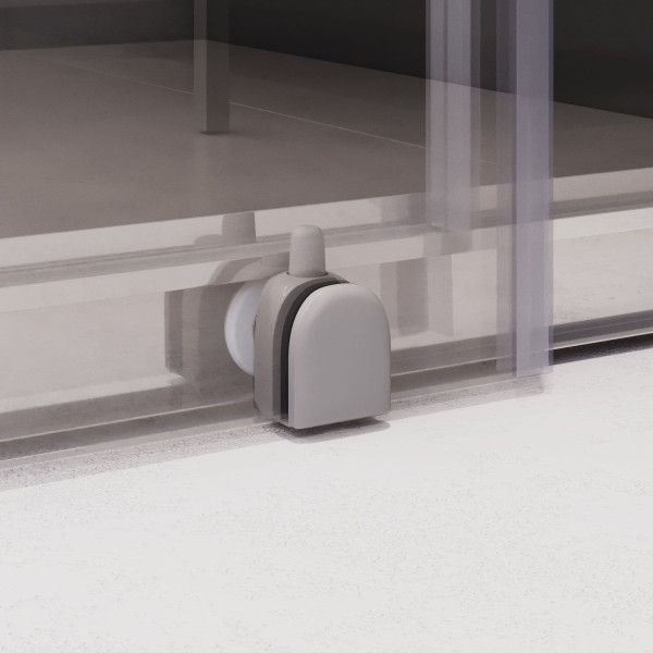 Душевой уголок RGW Dolphin 90x90 стекло фабрик (fabrik), профиль хром (28912699-101)