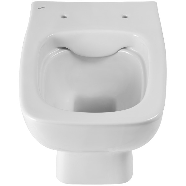 Комплект инсталляция с унитазом и клавишей Santek Нео rimless с сиденьем SC с клавишей белой (1WH501758)