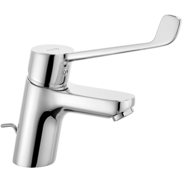 Смеситель для раковины Kludi Pure&Easy хром, донный клапан (372870565) Смеситель для раковины Kludi Pure&Easy хром, донный клапан (372870565)