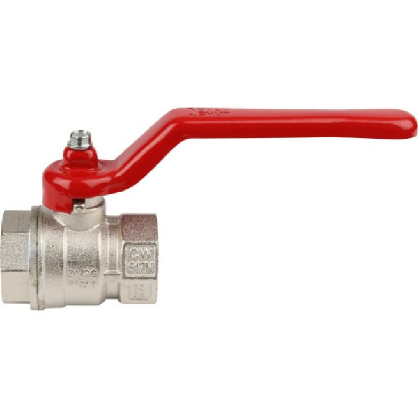 Кран 3/4" ВВ шаровый Stout стандартнопроходной (чёрная ручка) SVB-0011-000020 Кран 3/4" ВВ шаровый Stout стандартнопроходной (чёрная ручка) SVB-0011-000020