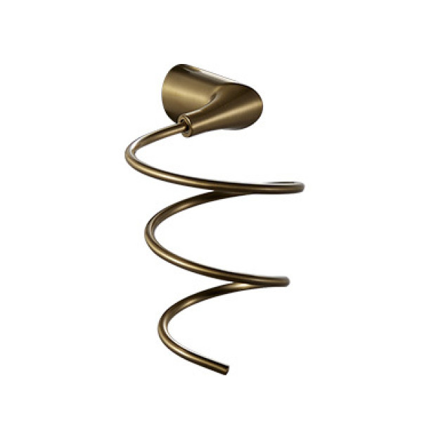 Держатель для фена Fashun L=163x135 мм H=136 мм PVD цинк. сплав + сталь бронза (A1828-21)