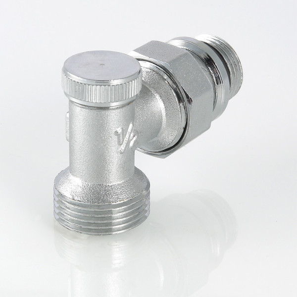Клапан настроечный угловой 1/2"*3/4"(18) евроконус Valtec VT.019.NER (с уплотн. кольцом) (VT.019.NER.04)