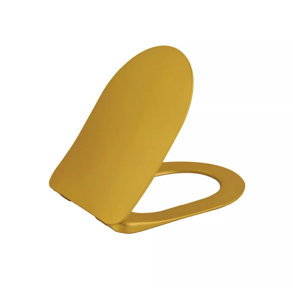 Сиденье для унитаза Creavit с микролифтом золотое (KC0903.01.0300E)