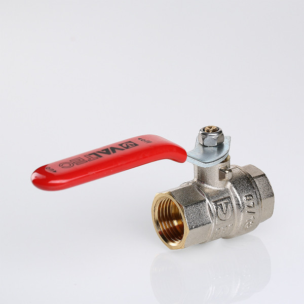 Кран 3/4" ВВ шаровый Valtec Base (красная ручка) VT.214.N.05 Кран 3/4" ВВ шаровый Valtec Base (красная ручка) VT.214.N.05