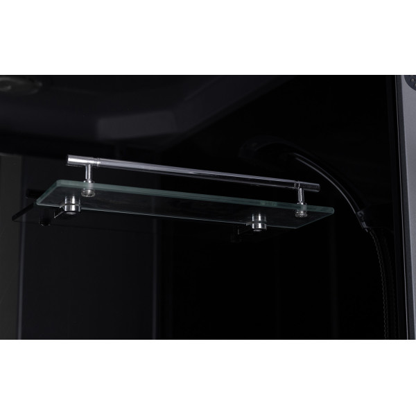 Душевая кабина Loranto 80x100x215 стекло матовое, профиль сатин (CS-5180-13L G)