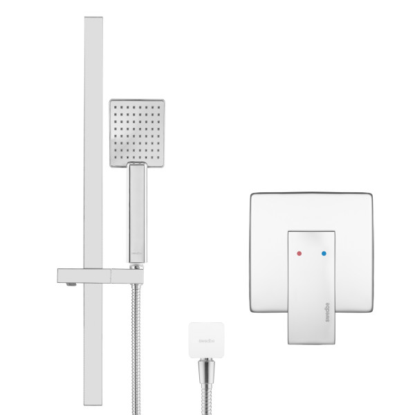 Система душевая Swedbe Platta встраиваемая хром (5533)