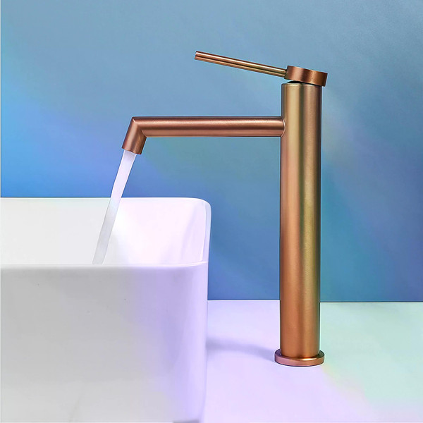 Смеситель для раковины Rea Foss медь матовая (REA-B2086)