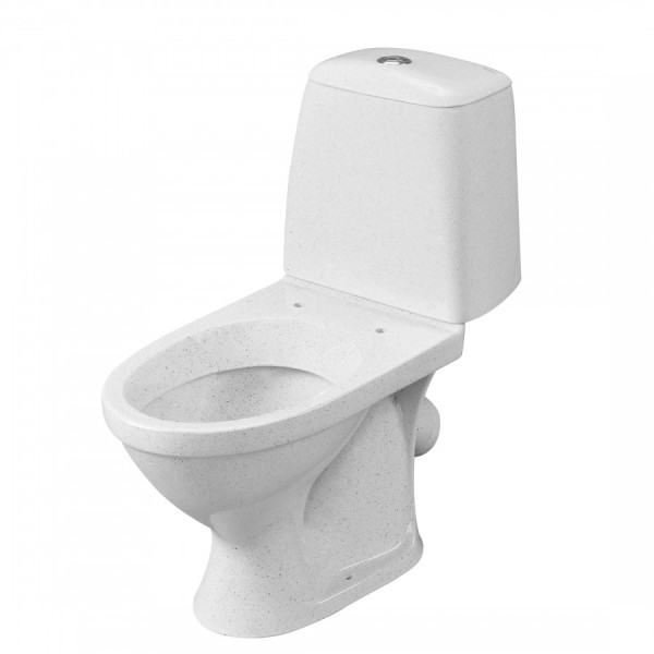 Унитаз-компакт Santeri Соната крап на белом 370x680x760 с сиденьем полипропилен крап на белом (1.P201.2.S01.00B.F)