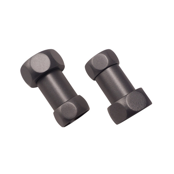 Соединение прямое Melodia 1"x3/4" В/В графит (пара) (MKP21018Cgt)