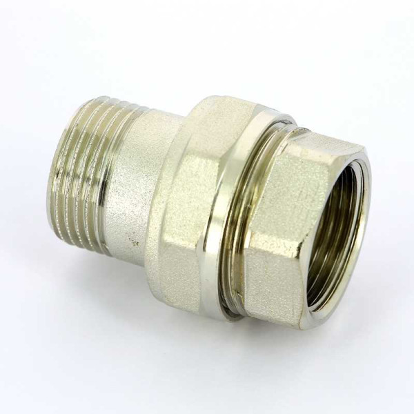 Сгон прямой Itap 1" ВН (никель) (1610100)