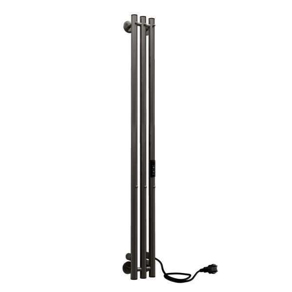 Полотенцесушитель электрический Indigo Style 3 1200x130 унив.подкл.RxL, Gun Metal (LSE120-13GNSRt) Полотенцесушитель электрический Indigo Style 3 1200x130 унив.подкл.RxL, Gun Metal (LSE120-13GNSRt)