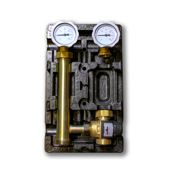 Насосная группа Geschaften 1" с термостатическим клапаном (без насоса) (GS2541K) Насосная группа Geschaften 1" с термостатическим клапаном (без насоса) (GS2541K)