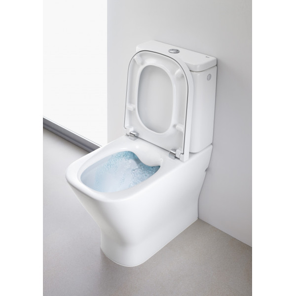 Унитаз напольный чаша Roca The Gap 60x36,5x40 белый (7.3427.3.700.H)