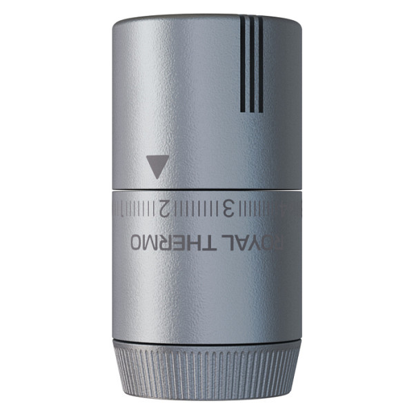 Головка термостатическая М30х1,5 Royal Thermo Design жидкостная (серебристая) (RATHDN13015SS) Головка термостатическая М30х1,5 Royal Thermo Design жидкостная (серебристая) (RATHDN13015SS)