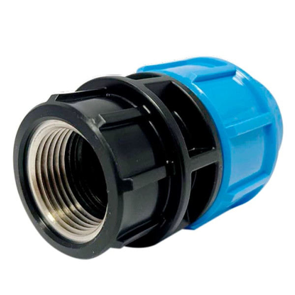 Соединение прямое 32*1"В Джилекс Про (для п/э трубы, PP, латунная втулка) (9162) Соединение прямое 32*1"В Джилекс Про (для п/э трубы, PP, латунная втулка) (9162)