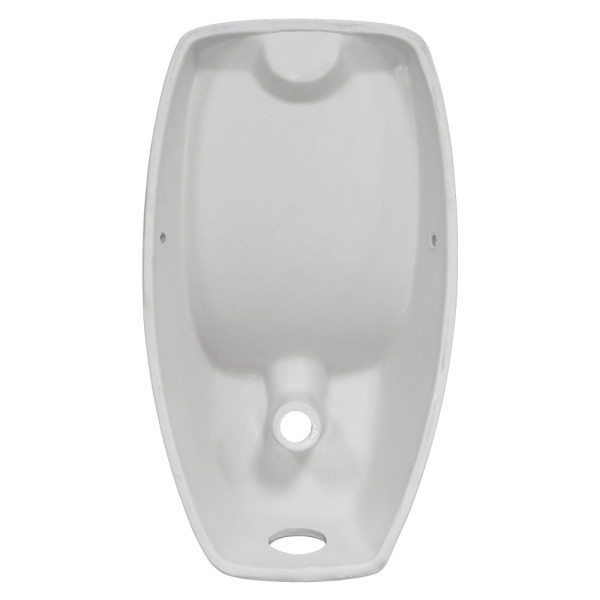 Писсуар подвесной Santek Гала с нажимным краном, с креплением, сифон горизонтальный (1WH501804)