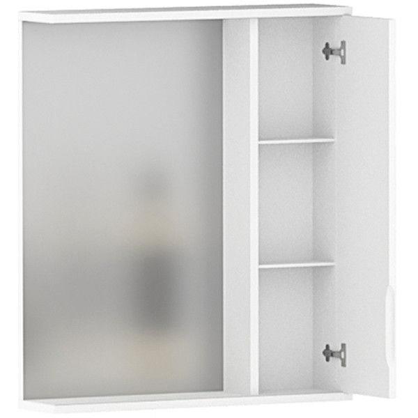 Шкаф зеркальный Volna Adel 600x700 белый (zsADEL60.R-01)