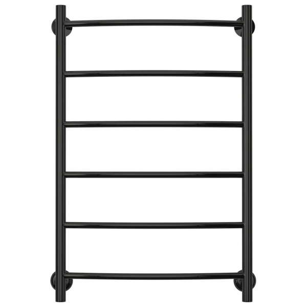 Полотенцесушитель водяной Стилье Версия-Н2 800х500 (6) Г 18 черный (17622-8050)