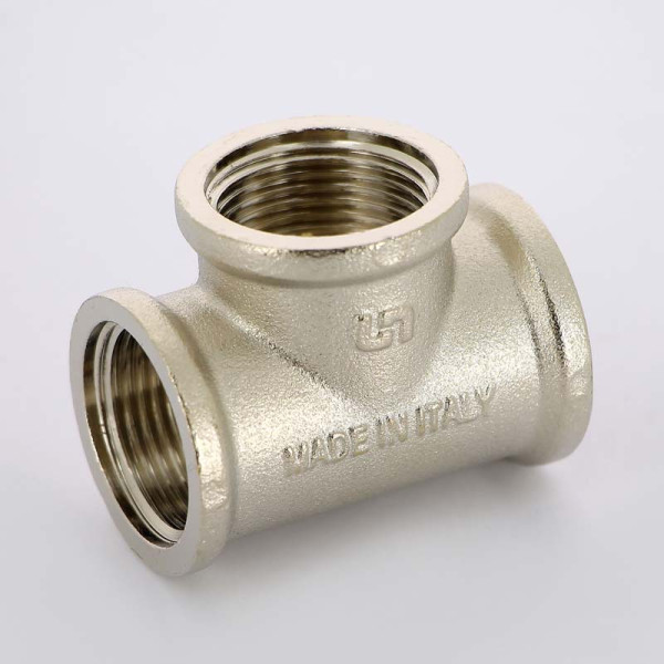 Тройник 3/4" Uni-Fitt (никель) 615N3330