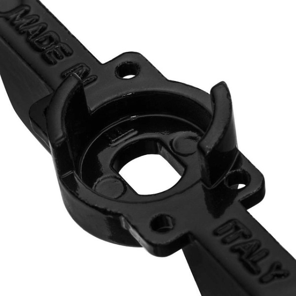 Ручка-бабочка для шарового крана Stout 1/2" - 3/4" (черная) (SVB-BUT-1234)