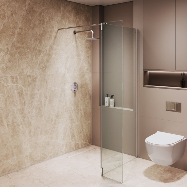 Душевая перегородка RGW WA-051 (WA-010 + Z-071) 1100 стекло прозрачное, профиль хром (351005113-11) Душевая перегородка RGW WA-051 (WA-010 + Z-071) 1100 стекло прозрачное, профиль хром (351005113-11)