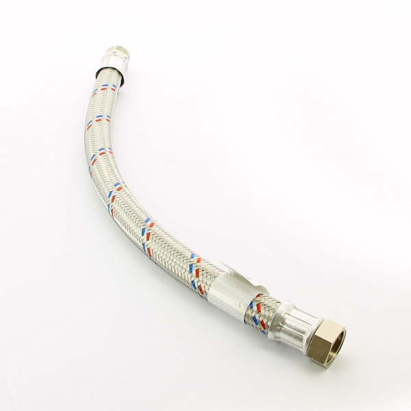 Подводка гибкая антивибрационная Uni-Fitt 600 мм 1" НВ DN 25 оплётка из нерж. стали (504S4006)