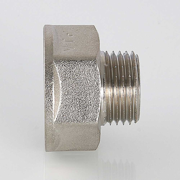 Переход 1/2"Нх3/4"В Valtec (никель) (VTr.592.N.0504) Переход 1/2"Нх3/4"В Valtec (никель) (VTr.592.N.0504)
