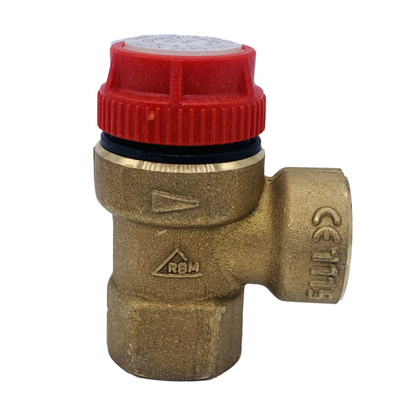 Клапан предохранительный RBM 1/2"ВВ 2,5 бар (351.04.30)