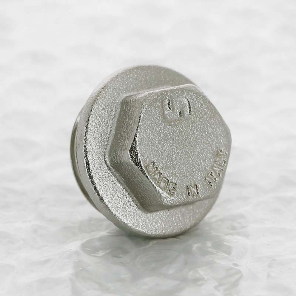 Заглушка 3/4"Н Uni-Fitt (никель) 608N3000