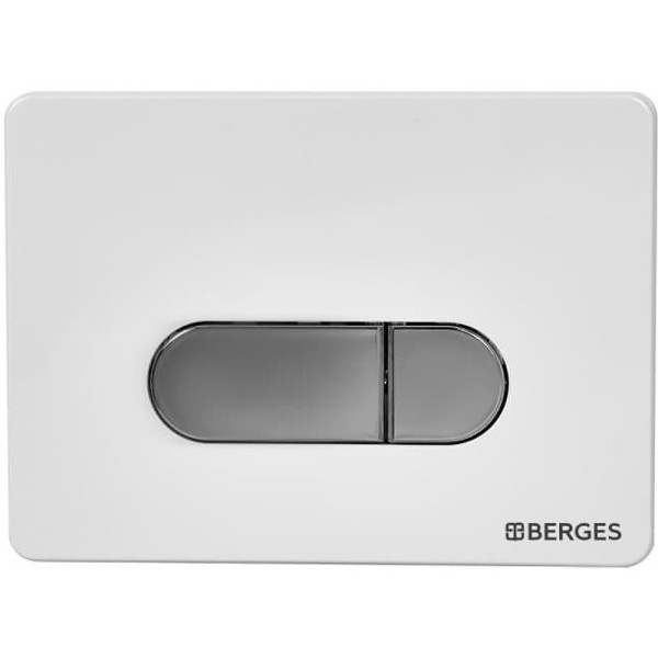 Комплект инсталляция с унитазом Berges GAMMA: инсталляция NOVUM525, кнопка D7, унитаз с сиденьем Gamma микролифт, быстросъем (042419)