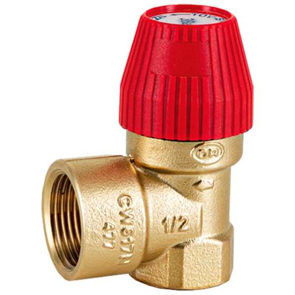 Клапан предохранительный 1/2"*3/4"ВВ 3 бар Stout (для отопления) SVS-0010-003015 Клапан предохранительный 1/2"*3/4"ВВ 3 бар Stout (для отопления) SVS-0010-003015