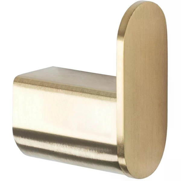 Крючок одинарный Rea 322223B Gold mat золото матовое (REA-77009)