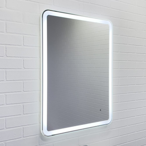 Зеркало Comforty Ситара 600x800x30 черный глянцевый (00-00001230)