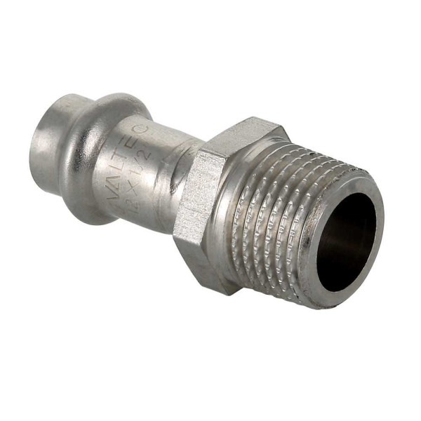 Переход Valtec 35*1"Н (нерж.ст., пресс) (VTi.901.I.003506)