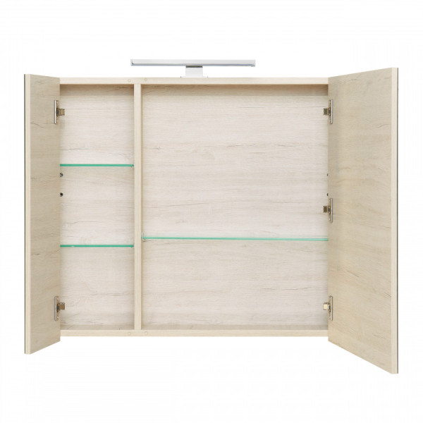 Шкаф зеркальный Roca Etna 760x144x650 дуб верона (7.8573.0.444.5)