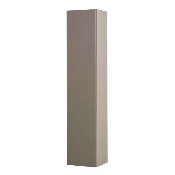 Шкаф подвесной Cezares Kraft 330x300x1600 с фрезерованной ручкой с торца фасада с одной распашными дверцей доводчиками с двумя полками бежевый матовый Шкаф подвесной Cezares Kraft 330x300x1600 с фрезерованной ручкой с торца фасада с одной распашными дверцей доводчиками с двумя полками бежевый матовый