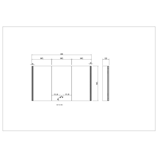 Шкаф зеркальный алюминиевый Aquatek с подсветкой 1200x700x133 антизапотевание (AQ7129-MLC) Шкаф зеркальный алюминиевый Aquatek с подсветкой 1200x700x133 антизапотевание (AQ7129-MLC)