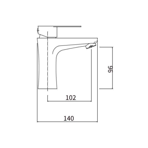 Смеситель для раковины Fashun сатин (A51115) Смеситель для раковины Fashun сатин (A51115)