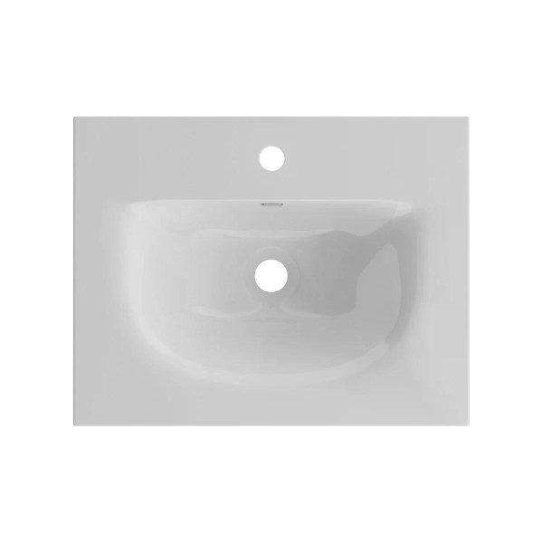 Раковина мебельная BelBagno 51x40 белая глянцевая (BB-8099-3-50)