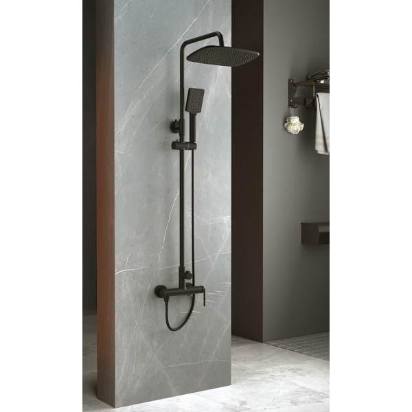 Душевая система BelBagno Acqua (Acqua-DOCM-NERO) Душевая система BelBagno Acqua (Acqua-DOCM-NERO)