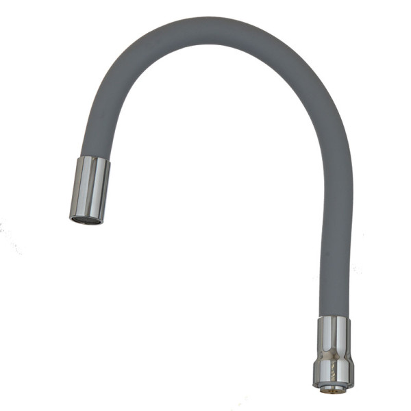 Излив гибкий Melodia LUXE серый 49см (MKP20914)